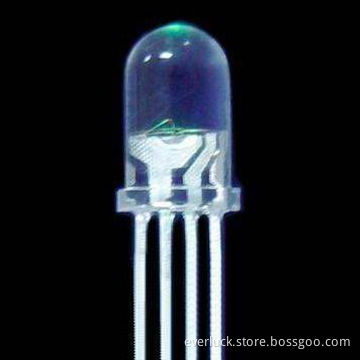 5mm RGB Common Anode LED Diode with 10uA Reverse Current